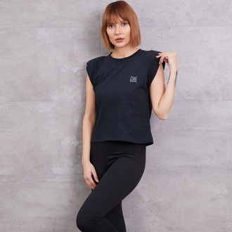 Omzu Vatkalı T-shirt