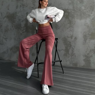 OYSHO PALAZZO ÇIMALI SOMON RENGİ MODEL