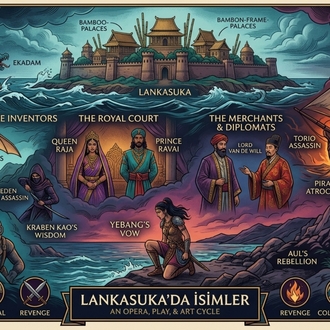 LANKASUKA' DA İSİMLER
