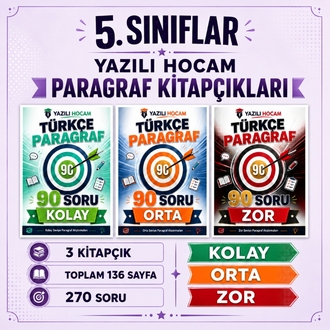 Yazılı Hocam Paragraf [ 5.Sınıf ]