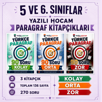 Yazılı Hocam Paragraf [ 5.Sınıf ]