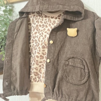 LEOPAR DESENLİ 3LÜ KADİFE TAKIM