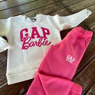 GAP BARBİE 3 İPLİK ŞARDONLU ALT ÜST TAKIM