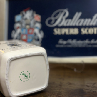 Ballantines Viski Tepsi Ve Karafı
