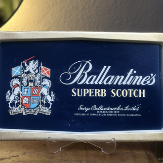 Ballantines Viski Tepsi Ve Karafı