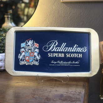 Ballantines Viski Tepsi Ve Karafı