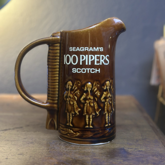 Seagrams 100 Pıpers Viski Karafı