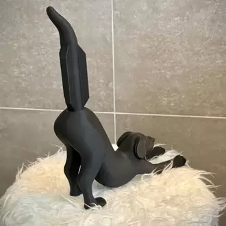 Köpek Tuvalet Kağıdı Tutucusu
