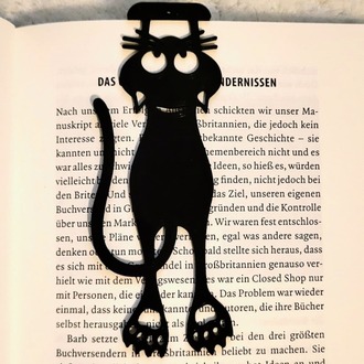 Kedi Kitap Ayracı
