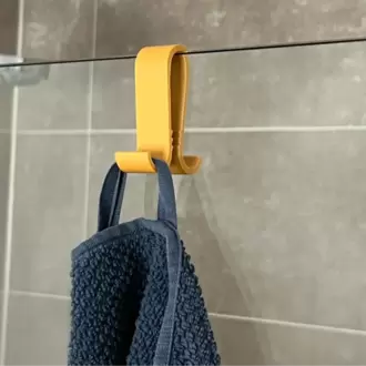 Esnek Banyo Duş Camı Çift Taraflı Askı