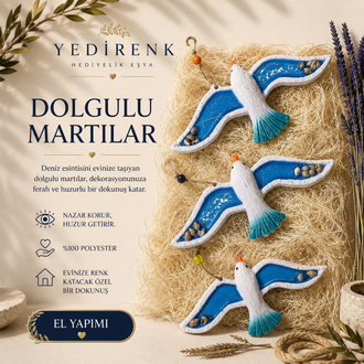 3’Lü Dolgulu Martı Takımı 