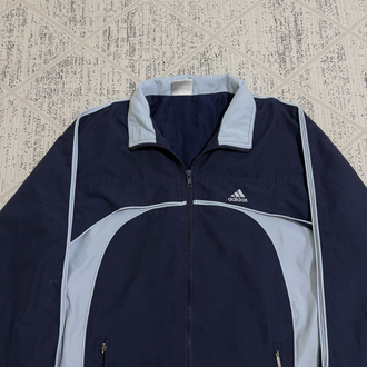 Original  Vintage Lacivert Adidas Ceket 