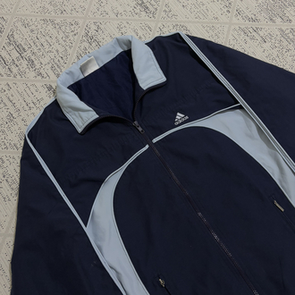 Original  Vintage Lacivert Adidas Ceket 