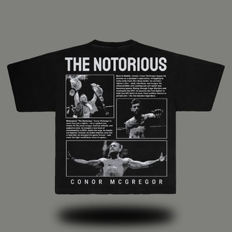 Conor Mcgregor "THE NOTORIOUS" Oversize T-shirt