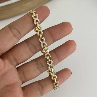 14k xuping seri bileklik 