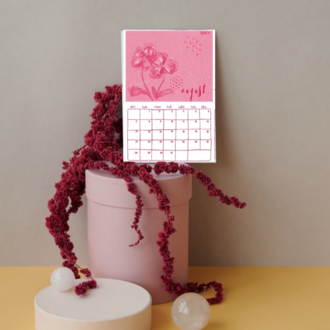 2027 Archydi Takvimi / PINK
