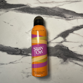 STAY ON Waterproof setting spray. 150ml
