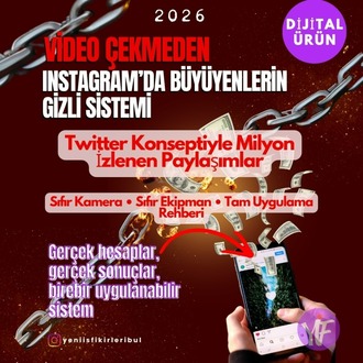 Video Çekmeden İnstagram'da Büyüme Rehberi (Uygulama Videolu)