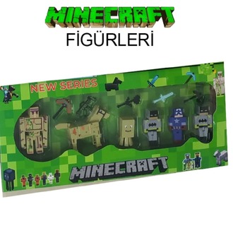 MINECRAFT 6 LI AHTAPOTLU SERİ