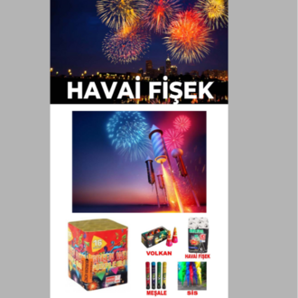 HAVAİ FİŞEK 16 ATAR