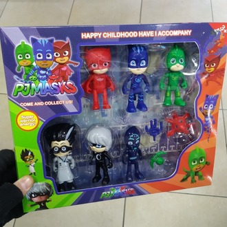 6 LI PJMASKELİLER SETİ (MUADİL)