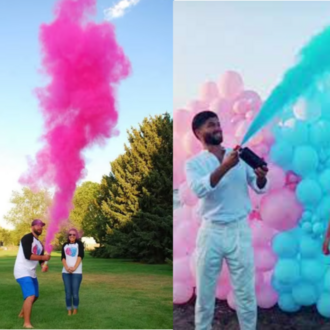 CİNSİYET TÜPÜ - CİNSİYET PARTİSİ PEMBE MAVİ TOZ TÜP