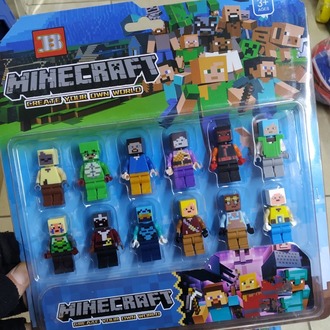 12 Lİ MINECRAFT SETİ - LEGO FİGÜR