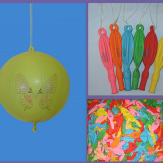 İPLİ BALON - STRES BALONU - PUNCH BALON - 5 AD PAKET
