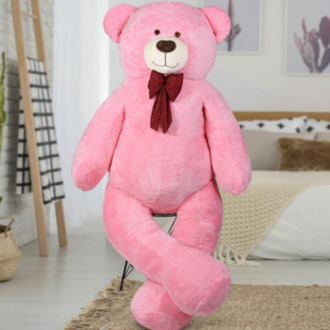 200 CM PEMBE PAPYONLU DEV PELUŞ AYICIK