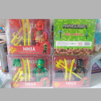 PVC NINJA FİGÜRLERİ