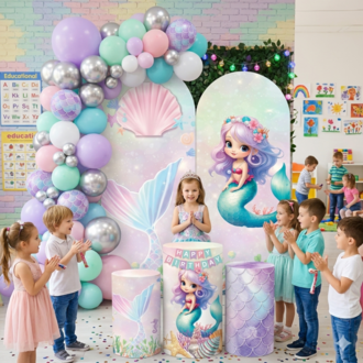 DENİZ KIZI KONSEPT DOĞUM GÜNÜ SÜSLEME