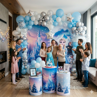 FROZEN TEMALI DOĞUM GÜNÜ KONSEPTİ