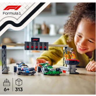 LEGO City VCARB ve Sauber Yarış Arabalı F1 Gridi Oyuncak Araç Seti 60474 - 313 parça