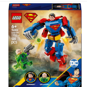 LEGO DC Superman Robotu, Lex Luthor’a Karşı 76302 - (120 Parça)