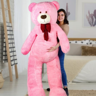 200 CM PEMBE PAPYONLU DEV PELUŞ AYICIK