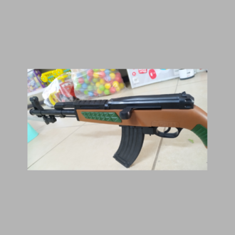 KASATURALI KELEŞ AK47 MODEL UZUN NAMLULU BONCUK ATAN TÜFEK
