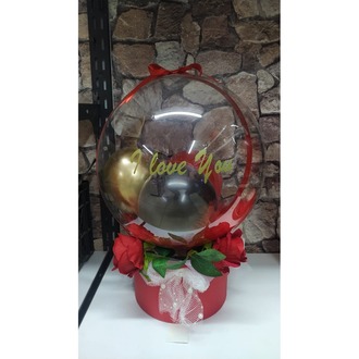SEVGİ TEMALI BALON BUKETİ