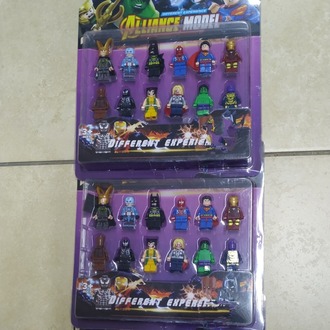 12 Lİ MINECRAFT SETİ - marvel-avangers - LEGO FİGÜR