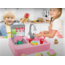 PİLLİ SUYLA ÇALIŞAN MODERN LAVABO SETİ (pembe)