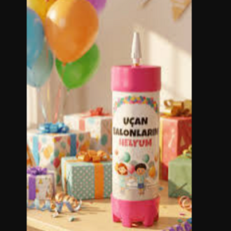 Helyum Tüpü Uçan Balon Gazı Helyum Gazı 2,2 Litre