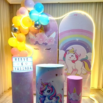 UNICORN KONSEPT DOĞUM GÜNÜ SÜSLEME