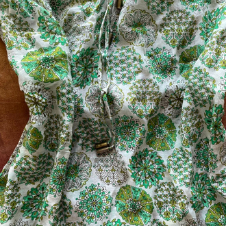 muslin massimo dutti blouse