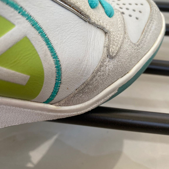steve madden futuristic lime sneakers