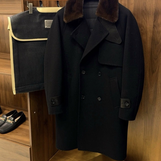 Louıs Vuıtton Down Lining Long Cashmere Coat