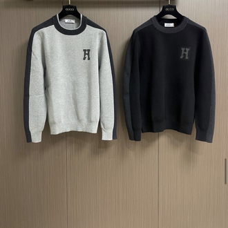 Hermes crewneck wool sweater