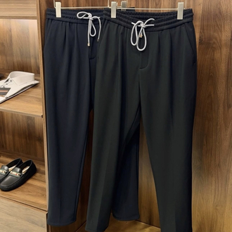 Brunello Cucinelli Drawstring Casual Pant