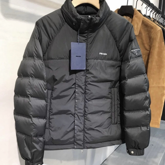 Prada Stand Collar Down Jacket