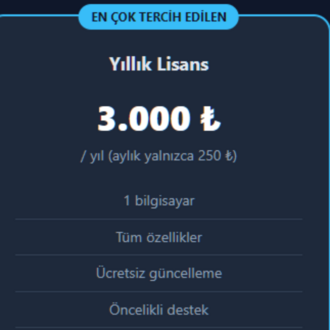 Ezan Kontrol - Yıllık