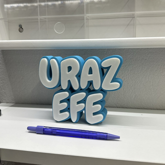 İsme Özel Masa Süsü