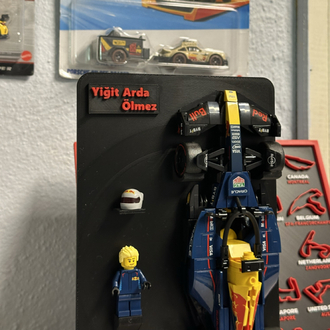 KİŞİYE ÖZEL LEGO Speed Champ F1 için Stand